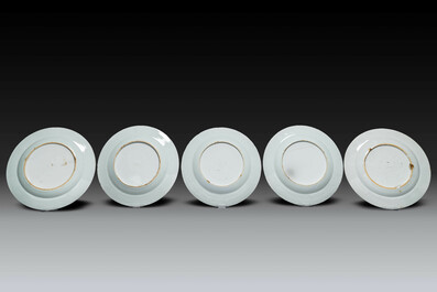 Collection vari&eacute;e en porcelaine de Chine en grisaille et famille rose, Yongzheng/Qianlong