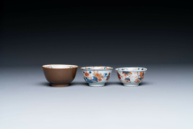 Een gevarieerde collectie Chinees famille rose en Imari-stijl porselein, Yongzheng en later