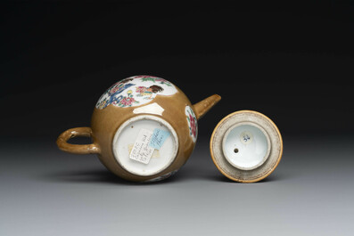 Collection vari&eacute;e en porcelaine de Chine famille rose et verte, 18/19&egrave;me