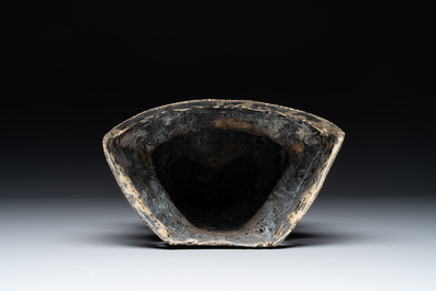 Bouddha Shan en bronze avec traces de dorure, Birmanie, 16/17&egrave;me