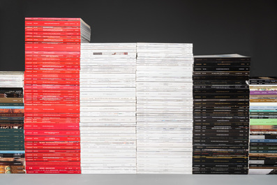 Collection impressionnante de 246 catalogues de ventes aux ench&egrave;res de Christie's sur l'art chinois, 2010 et apr&egrave;s