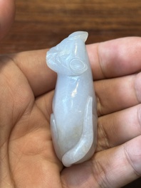 Tien Chinese jade sculpturen van dieren, Qing