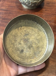 Service &agrave; encens en bronze pour le march&eacute; islamique, Chine, 17/18&egrave;me