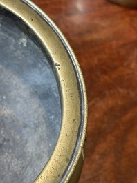 Service &agrave; encens en bronze pour le march&eacute; islamique, Chine, 17/18&egrave;me