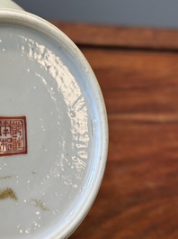 Une collection vari&eacute;e de huit pi&egrave;ces en porcelaine de Chine famille rose, 18/19&egrave;me