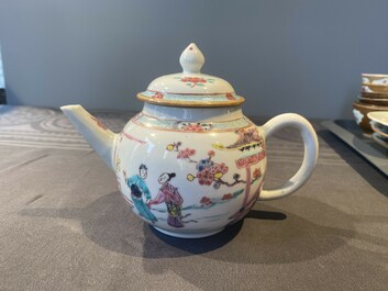 Collection vari&eacute;e en porcelaine de Chine en bleu et blanc, famille rose et de style Imari, Yongzheng/Qianlong