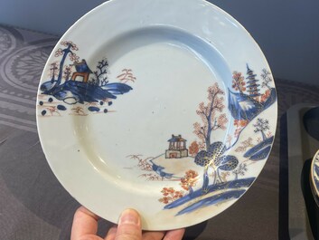 Collection vari&eacute;e en porcelaine de Chine en bleu et blanc, famille rose et de style Imari, Yongzheng/Qianlong