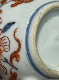 Een Chinese Imari-stijl miniatuur theepot, Kangxi