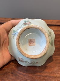 Une collection vari&eacute;e de huit pi&egrave;ces en porcelaine de Chine famille rose, 18/19&egrave;me