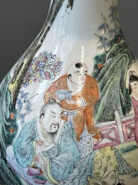 Une collection vari&eacute;e de huit pi&egrave;ces en porcelaine de Chine famille rose, 18/19&egrave;me