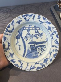 Collection vari&eacute;e en porcelaine de Chine en bleu et blanc, famille rose et de style Imari, Yongzheng/Qianlong