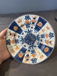 Collection vari&eacute;e en porcelaine de Chine en bleu et blanc, famille rose et de style Imari, Yongzheng/Qianlong