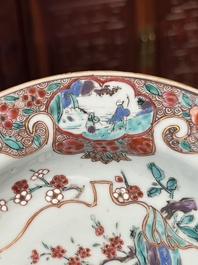 Collection vari&eacute;e en porcelaine de Chine famille rose et verte, 18/19&egrave;me