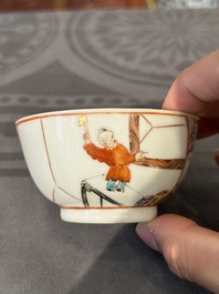 Collection vari&eacute;e en porcelaine de Chine famille rose et verte, 18/19&egrave;me