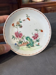 Collection vari&eacute;e en porcelaine de Chine famille rose, Yongzheng/Qianlong