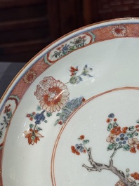 Collection vari&eacute;e en porcelaine de Chine famille rose et verte, 18/19&egrave;me