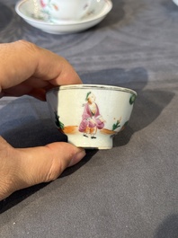 Collection vari&eacute;e en porcelaine de Chine famille rose, Yongzheng/Qianlong
