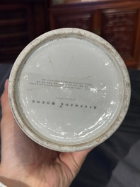 Collection vari&eacute;e en porcelaine de Chine famille rose et verte, 18/19&egrave;me