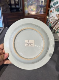 Collection vari&eacute;e en porcelaine de Chine famille rose et verte, 18/19&egrave;me