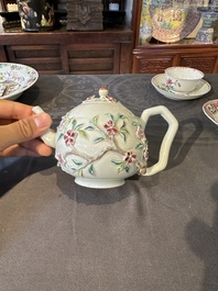 Collection vari&eacute;e en porcelaine de Chine famille rose, Yongzheng/Qianlong