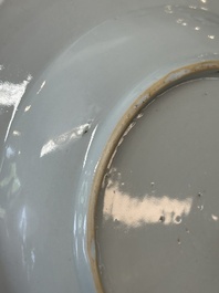 Twelve Chinese famille rose plates with floral design, Qianlong