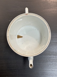 Collection vari&eacute;e en porcelaine de Chine famille rose et qianjiang cai, 19/20&egrave;me