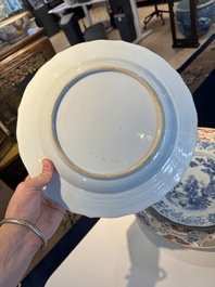 Collection vari&eacute;e de 11 pi&egrave;ces en porcelaine de Chine en bleu et blanc et famille rose, Yongzheng/Qianlong