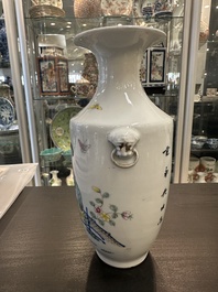 Collection vari&eacute;e en porcelaine de Chine famille rose et qianjiang cai, 19/20&egrave;me
