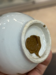 Collection vari&eacute;e en porcelaine de Chine famille rose et qianjiang cai, 19/20&egrave;me