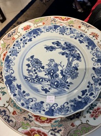 Collection vari&eacute;e de 11 pi&egrave;ces en porcelaine de Chine en bleu et blanc et famille rose, Yongzheng/Qianlong