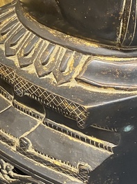 Bouddha Shan en bronze avec traces de dorure, Birmanie, 16/17&egrave;me