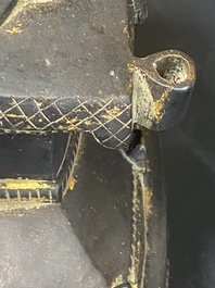 Bouddha Shan en bronze avec traces de dorure, Birmanie, 16/17&egrave;me