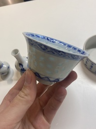 A varied collection of Chinese porcelain, Ming and later