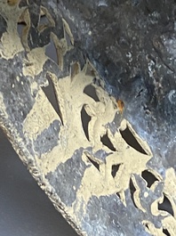 Bouddha Shan en bronze avec traces de dorure, Birmanie, 16/17&egrave;me