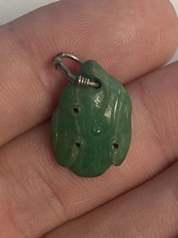 Collection vari&eacute;e de 16 pi&egrave;ces de bijoux et bo&icirc;tes, dont du jade, de l'or et de l'argent, Chine, 19&egrave;me