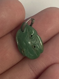 Collection vari&eacute;e de 16 pi&egrave;ces de bijoux et bo&icirc;tes, dont du jade, de l'or et de l'argent, Chine, 19&egrave;me