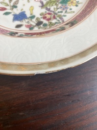 Collection vari&eacute;e en porcelaine de Chine en grisaille et famille rose, Yongzheng/Qianlong