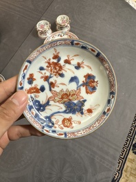 Een gevarieerde collectie Chinees famille rose en Imari-stijl porselein, Yongzheng en later