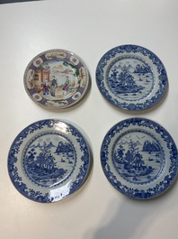 Collection vari&eacute;e en porcelaine de Chine, Kangxi et post&eacute;rieur