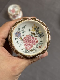 Een gevarieerde collectie Chinees famille rose en Imari-stijl porselein, Yongzheng en later