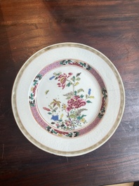 Collection vari&eacute;e en porcelaine de Chine en grisaille et famille rose, Yongzheng/Qianlong