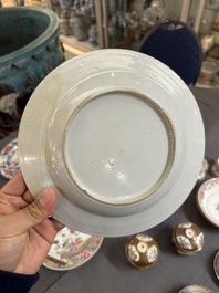 Een gevarieerde collectie Chinees famille rose en Imari-stijl porselein, Yongzheng en later