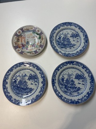 Collection vari&eacute;e en porcelaine de Chine, Kangxi et post&eacute;rieur