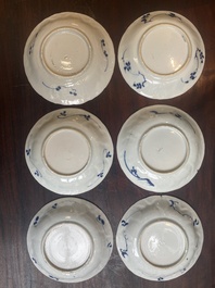 Collection vari&eacute;e de 18 pi&egrave;ces en porcelaine de Chine en bleu et blanc et famille rose, Kangxi/Yongzheng