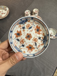 Een gevarieerde collectie Chinees famille rose en Imari-stijl porselein, Yongzheng en later