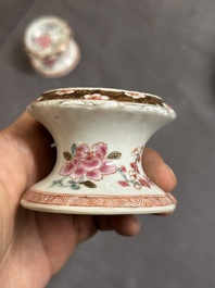 Een gevarieerde collectie Chinees famille rose en Imari-stijl porselein, Yongzheng en later