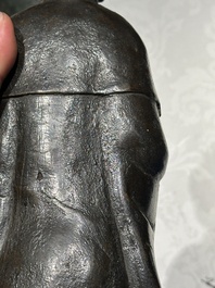 Sculpture de Guanyin en bronze, Chine, Ming