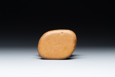 A Chinese scholar's rock on wooden stand, Ming or later