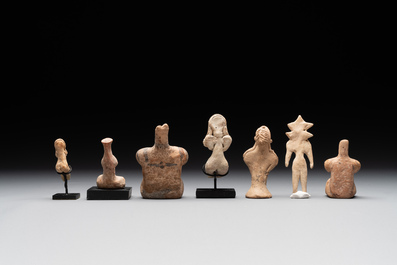 An exceptional collection of terracotta idols, Mehrgarh, Syro-Hittite states and Indus Valley, 35th/3rd C. B.C.