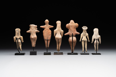 An exceptional collection of terracotta idols, Mehrgarh, Syro-Hittite states and Indus Valley, 35th/3rd C. B.C.